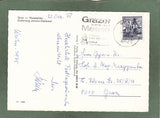 AK Graz – Hauptplatz. Erzherzog-Johann-Denkmal. (Winteransicht mit Christbaum).