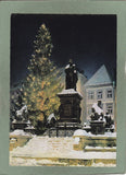 AK Graz – Hauptplatz. Erzherzog-Johann-Denkmal. (Winteransicht mit Christbaum).