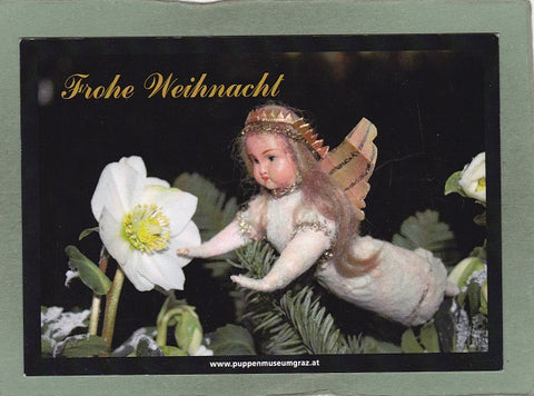 AK Frohe Weihnachten. Puppenmuseum Graz. Grazer Spielzeugmuseum Hartiggasse 4 a