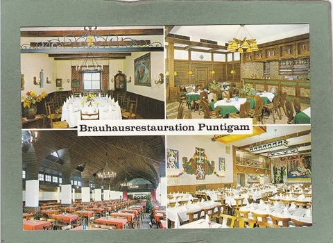 AK Graz Brauhausrestauration Puntigam.  Triesterstraße 361.