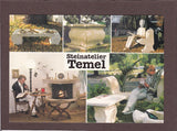 AK Graz. Steinatelier Temel. Mag. Hartwig Temel. Bildhauer, Filmarchitekt, Ste