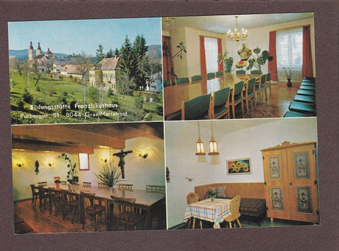 AK Bildungsstätte Franziskushaus, Purbergstraße 51. Graz – Mariatrost.