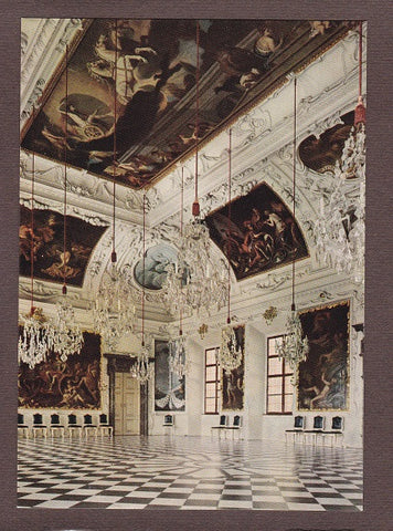 AK Graz, Schloss Eggenberg. Großer Festsaal.