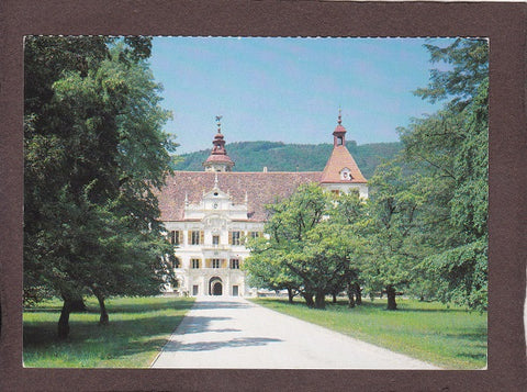 AK Schloß Eggenberg in Graz. Blick auf die Hauptfassade. Kalender 198