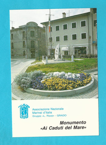 AK Grado. Monumento Ai Caduti del Mare.