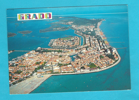 AK Grado Panorama dall'aereo.
