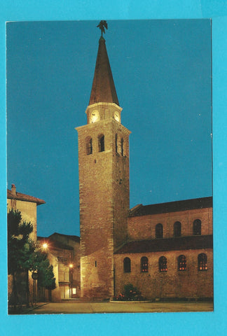 AK Grado. Campanile del V secolo. Notturno.