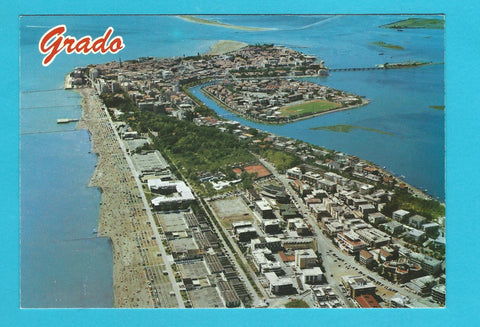 AK Grado. Panorama dall'aereo.