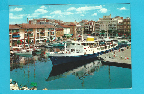AK Grado. Porto e M/n Ambriabella.