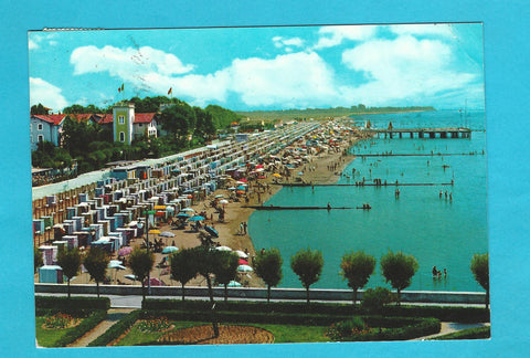 AK Grado. La Spiaggia vista dalla Villa Marchesini.