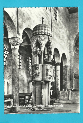 AK Grado. Interno della Basilica Monumentale - Pulpito Bizantino.