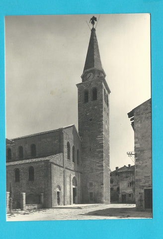 AK Grado. facciata del Duomo e Campanile.