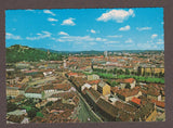 AK Graz. Blick auf die Innenstadt. (über Griesgasse)