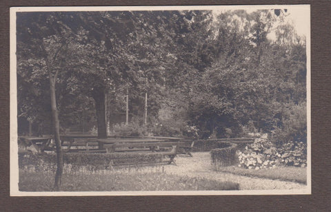 AK Graz. Ursulinen-Pensionat. Park. (1929)