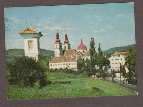 AK Wallfahrtskirche und Franziskanerkloster Maria Trost, Graz.