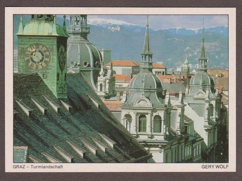 AK Graz - Turmlandschaft.