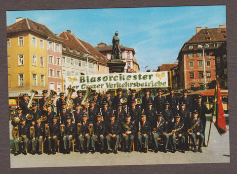 AK Blasorchester der Grazer Verkehrsbetriebe. Graz, Steyrergasse 114.