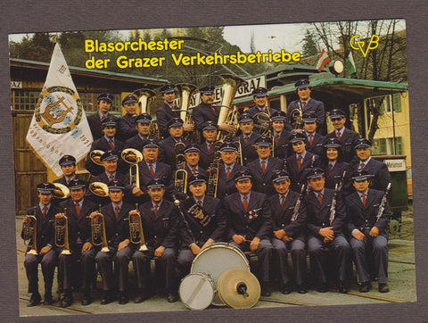 AK Blasorchester der Grazer Verkehrsbetriebe. Graz, Steyrergasse 114.