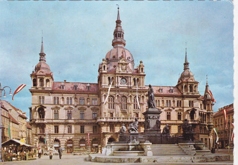 AK Graz - Rathaus.