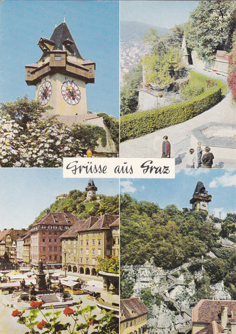 AK Grüsse aus Graz.
