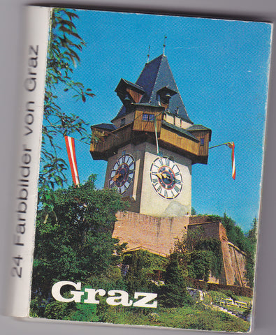 Leporello Graz. 24 Farbbilder Graz.