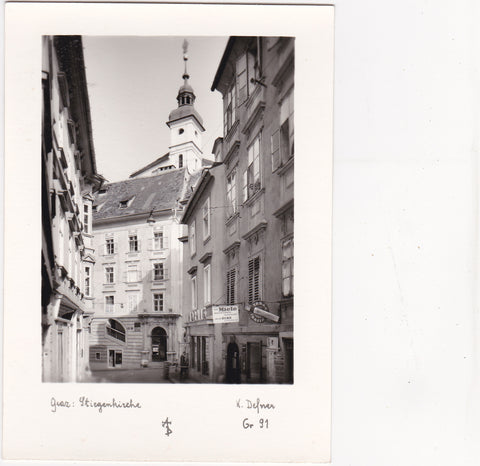 AK Graz: Stiegenkirche.