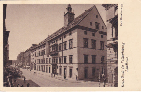AK Graz, Stadt der Volkserhebung. Landhaus.