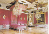 Karte Schloss Eggenberg. Prunkräume, Schlafzimmer. Landesmuseum Joanneum Graz.