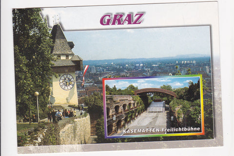 AK Graz. Kasematten-Freilichtbühne.