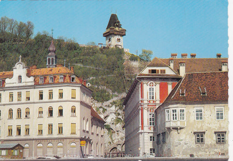 AK Graz. Schloßbergsteig.