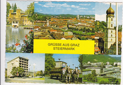 AK Grüsse aus Graz.