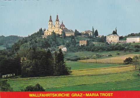 AK Wallfahrtskirche Graz-Mariatrost.