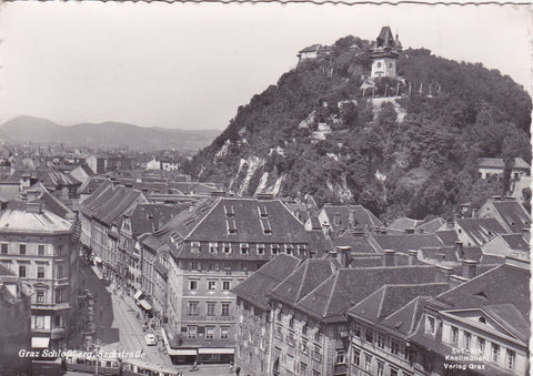 AK Graz. Schloßberg. Sackstraße.