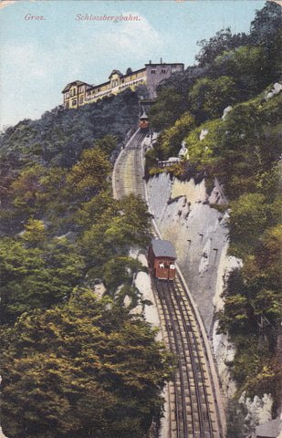 AK Graz. Schlossbergbahn.