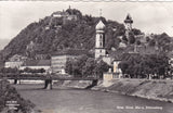 AK Graz. Mur und Schloßberg.