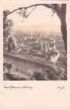 AK Graz, Blick vom Schloßberg.