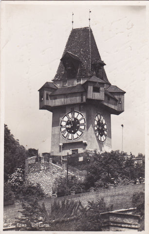 AK Graz - Uhrturm.