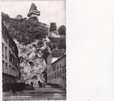 AK Graz, Schloßbergsteig. (1954)