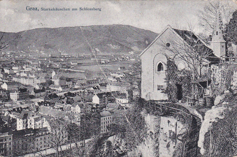 AK Graz, Starkehäuschen am Schlossberg.