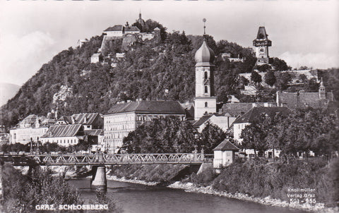 AK Graz. Schlossberg. (1955)