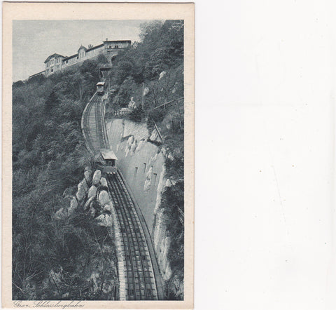 AK Graz. Schloßbergbahn (1922)