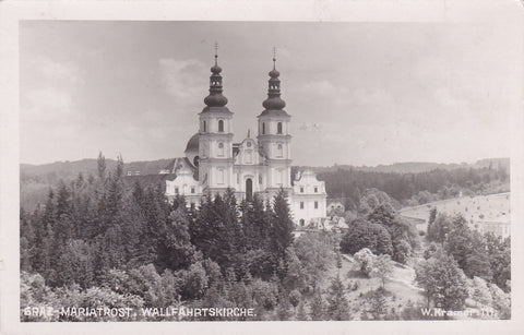 AK Graz. Mariatrost. Wallfahrtskirche.