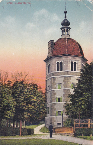 AK Graz. Glockenturm (1917)