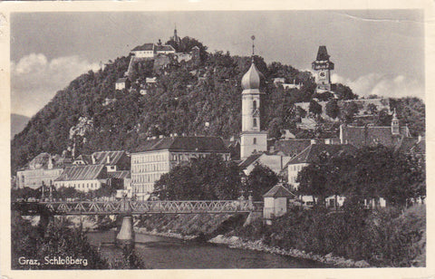 AK Graz, Schloßberg. (1951)