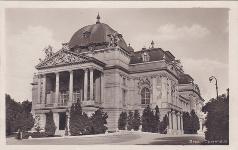 AK Graz. Opernhaus. (1926)