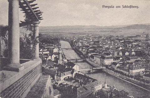 AK Graz. Pergula am Schloßberg.