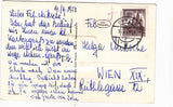 AK Gruß aus Graz. "Rucksackkarte"