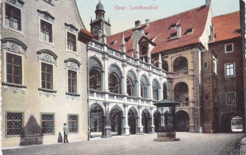AK Graz. Landhaushof. (1908)