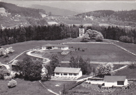 AK Graz. Plattensteig 22. Terrassengasthaus Die Platte. Pächter: R. Grabenbauer.