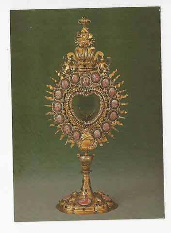 Karte Graz, Franziskanerkloster. Monstranz 1685. Meister: Johann Ignaz Onnesorg.